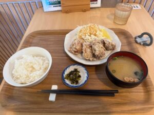 唐揚げ　サウナ