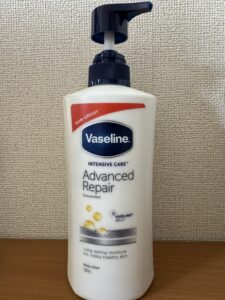 ヴァセリン アドバンスドリペア ボディローション サウナ後全身保湿