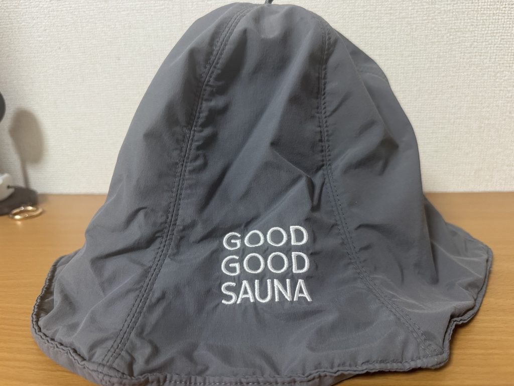 GOOD GOOD SAUNAのサウナハット(グレー)