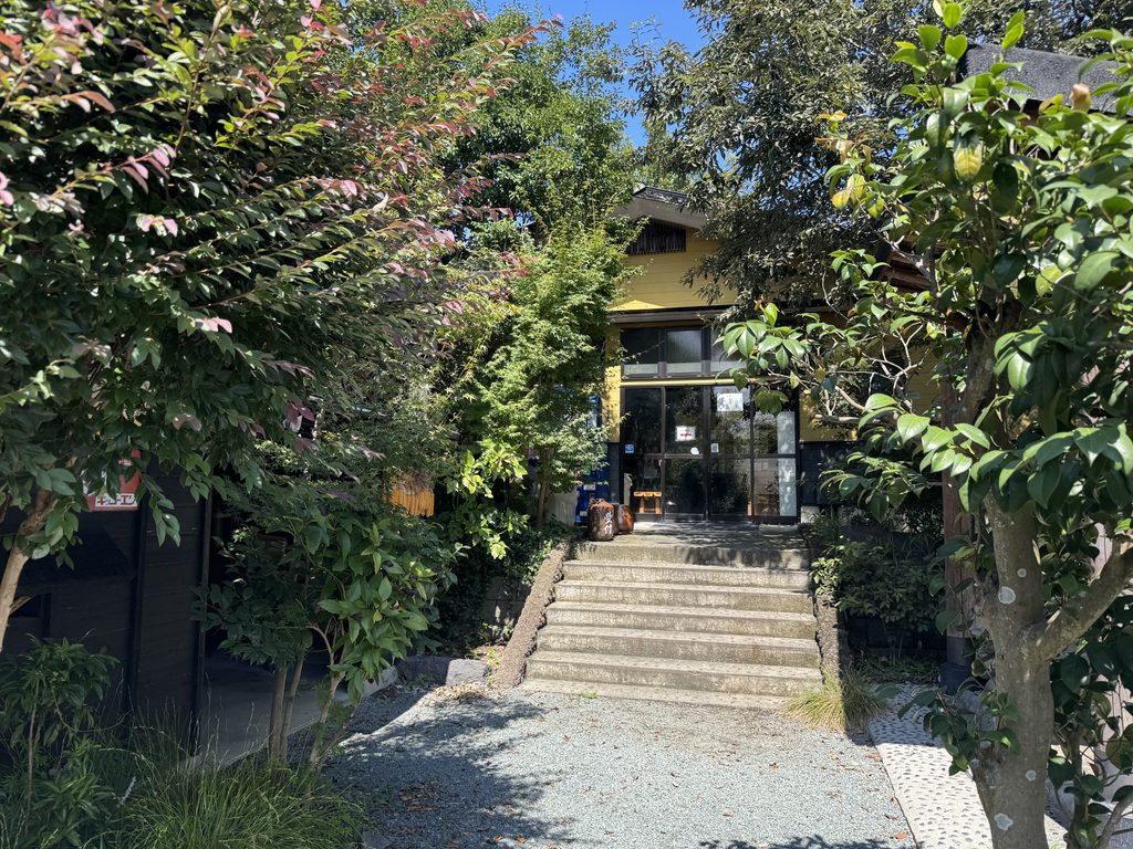 清流荘の入口